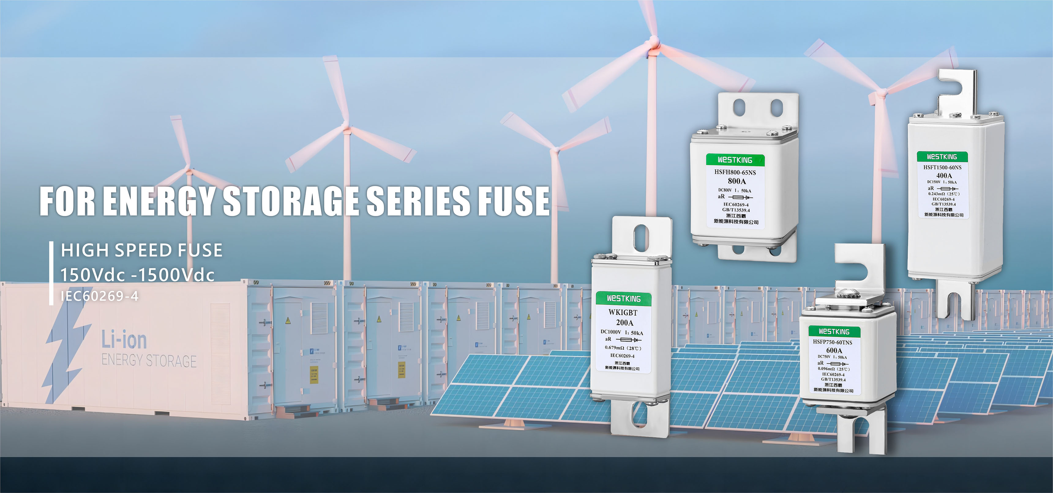 மின்சார வாகனம் மற்றும் பேட்டரிக்கான மொத்த EV FUSE